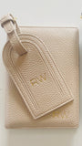 Passport & Luggage Tag Set - Stone Grained (6653016211590) (6652370124934) (5141853208710)