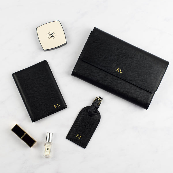 Luxury Christmas Travel Gift Set - Black Grained (14847564841335)